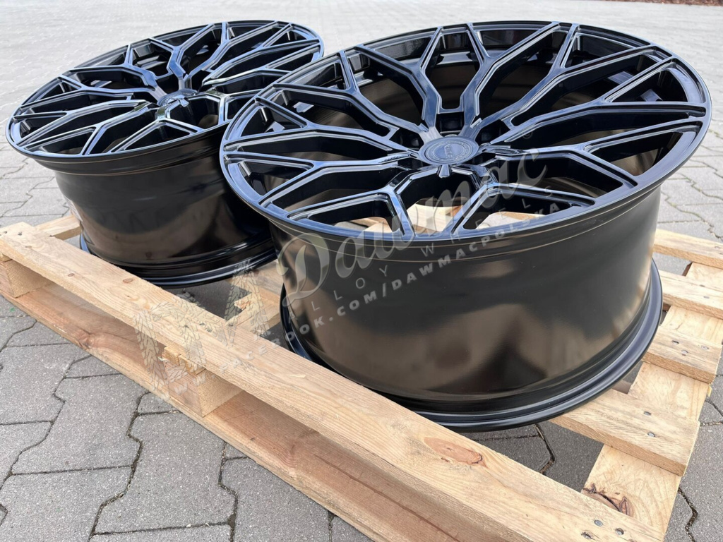 Yota Wheels YP1 20" 9J ET30 + 10J ET40 5x114,3 Gloss Black - obrazek 6