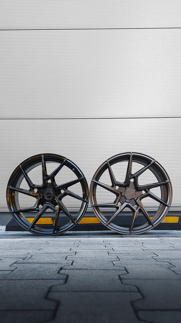 Yota Wheels YP2 18" 8J ET30 5x100-5x120 Dark Satin Bronze - obrazek 5