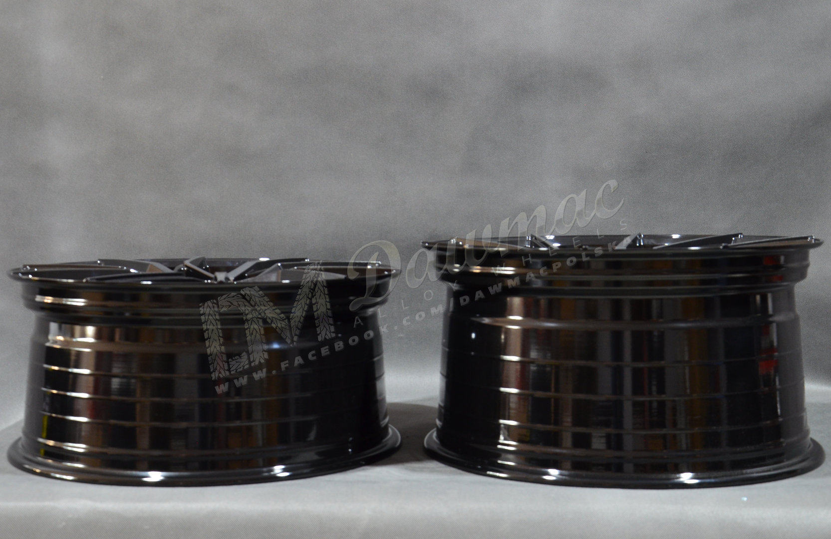 Yota Wheels YP2 20" 10,5J ET20-ET45 5x108-5x120 Black Glossy Tint - obrazek 7