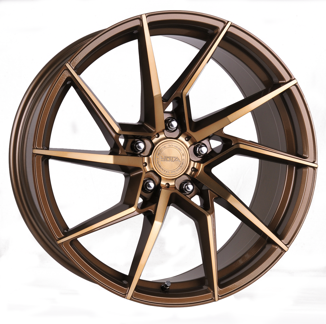 Yota Wheels YP2 20" 9J ET20-ET45 + 10,5J ET20-ET45 5x108-5x120 Bronze Tint - obrazek 2
