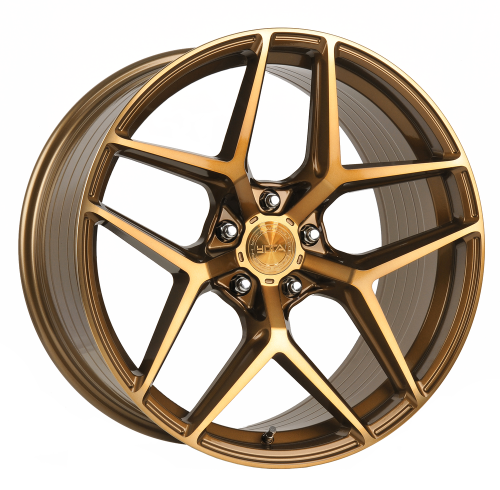 Yota Wheels YP5 20" 9J ET20-ET45 5x108-5x120 Platinum Bronze Tint