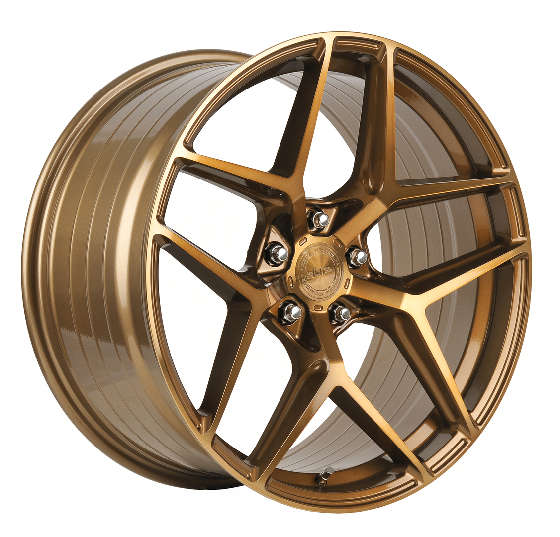 Yota Wheels YP5 20" 9J ET20-ET45 5x108-5x120 Platinum Bronze Tint - obrazek 3