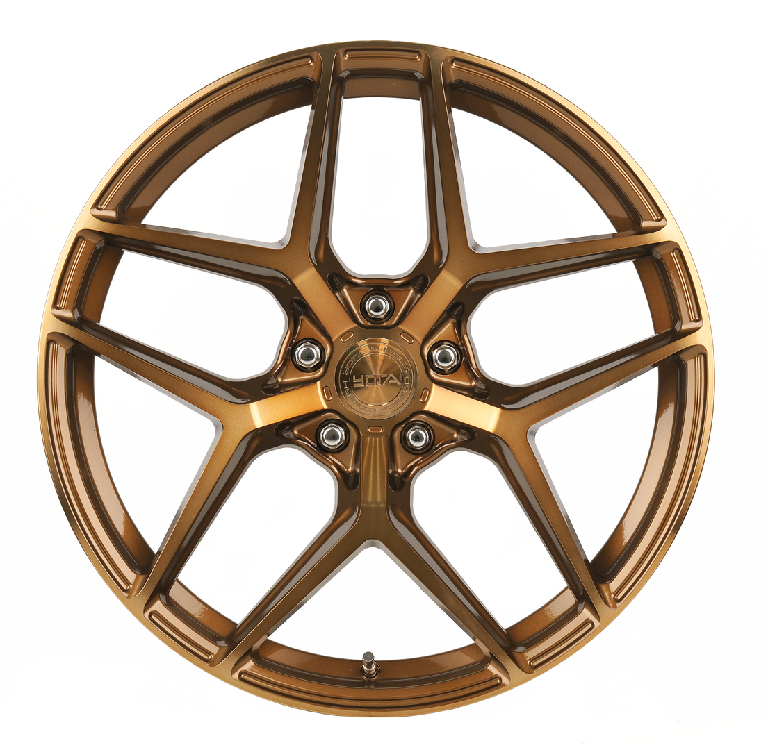 Yota Wheels YP5 20" 9J ET20-ET45 5x108-5x120 Platinum Bronze Tint - obrazek 4