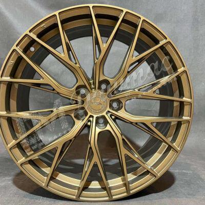 Yota Wheels YP7 20" 9J ET25-ET42 + 10J ET25-ET42 BLANK Satin Bronze