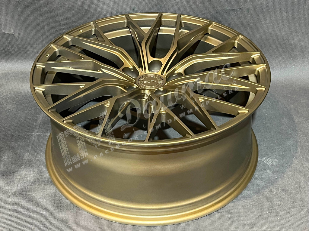 Yota Wheels YP7 20" 9J ET25-ET42 + 10J ET25-ET42 BLANK Satin Bronze - obrazek 6