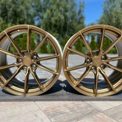 Yota Wheels YP9 19" 8,5J ET35 + 9,5J ET40 5x120 Gloss Bronze