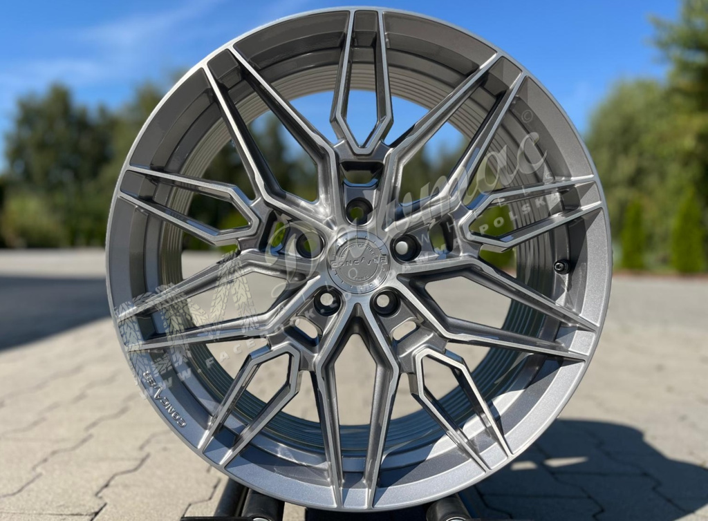 Concaver CVR6 19" 9J ET20-ET40 BLANK Brushed Titanium - obrazek 2