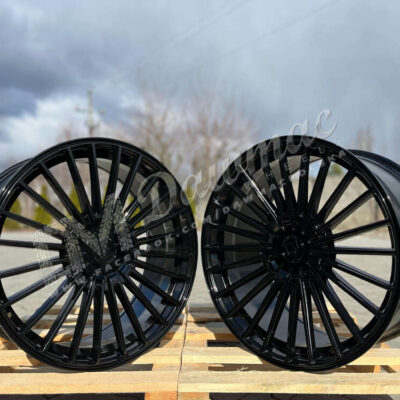 AXE EX50 22" 9J ET30 + 10,5J ET40 5x108-5x130 Gloss Black