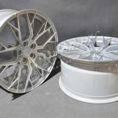 Arceo Roma 20" 9J ET35 + 10J ET40 5x114,3 Silver Diamond