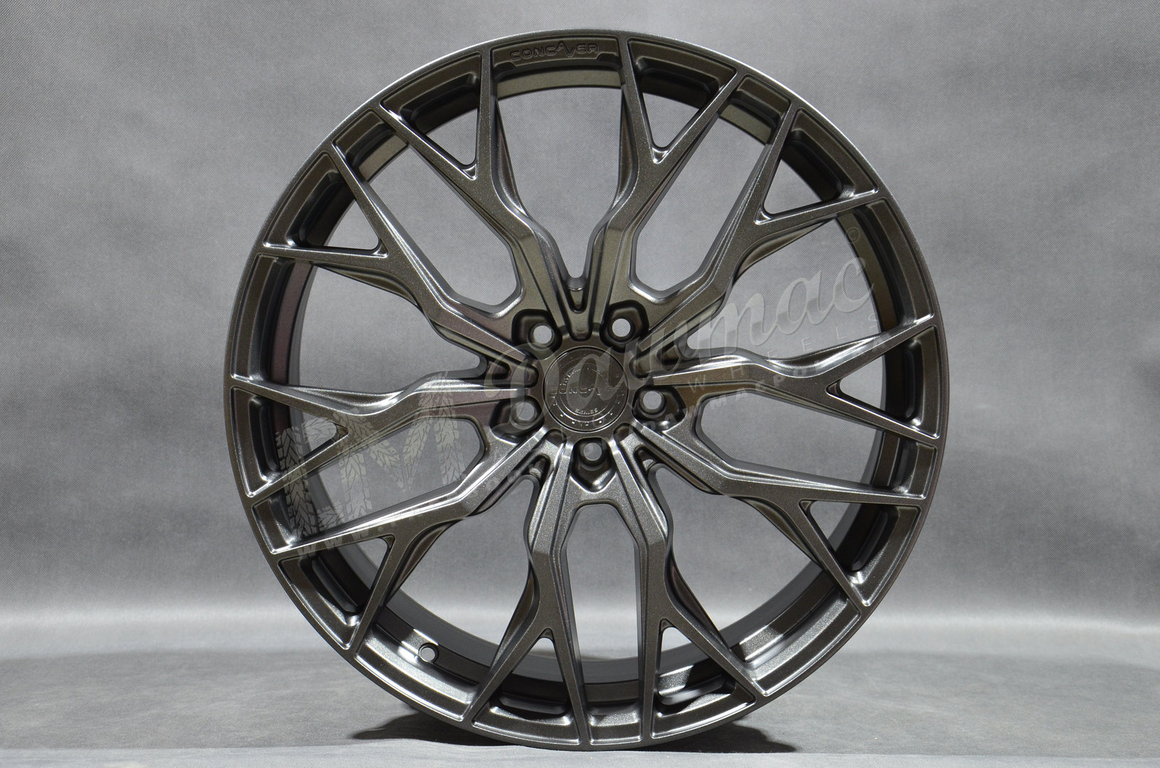 Concaver CVR1 21" 9,5J ET0-ET58 + 10,5J ET10-ET46 BLANK Carbon Graphite - obrazek 2