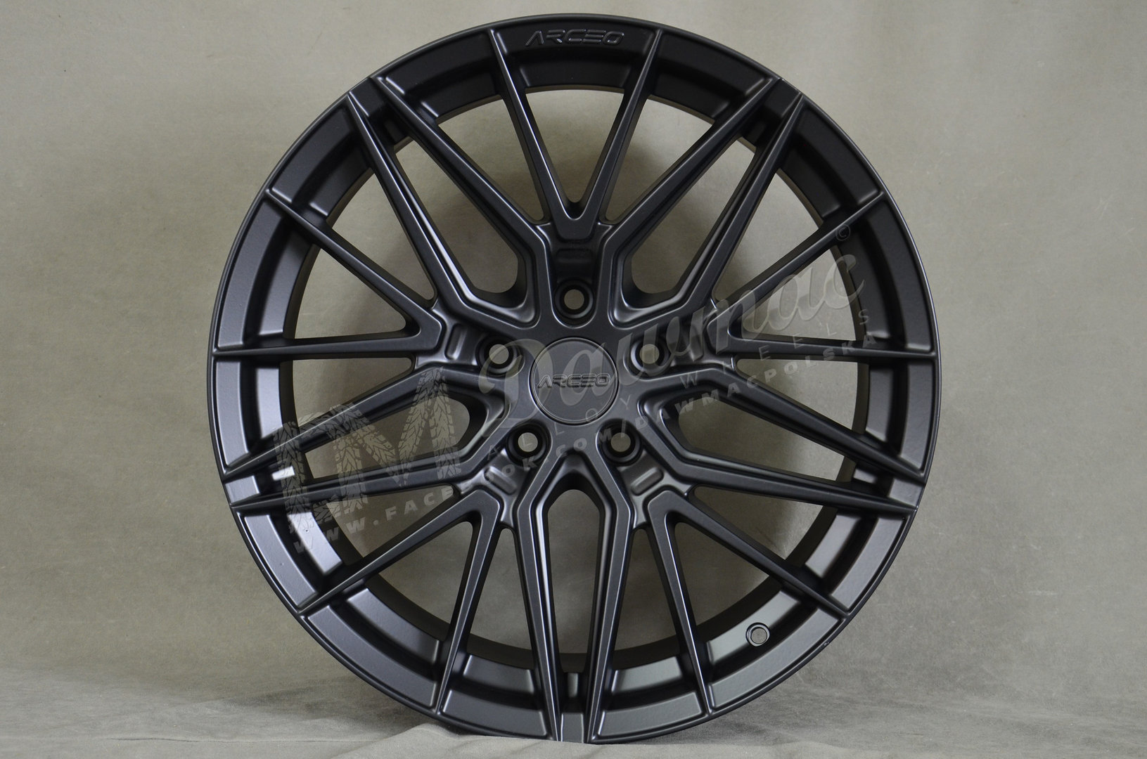 Arceo Sevilla 19" 8,5J ET35 + 9,5J ET40 5x112 Matt Black - obrazek 2
