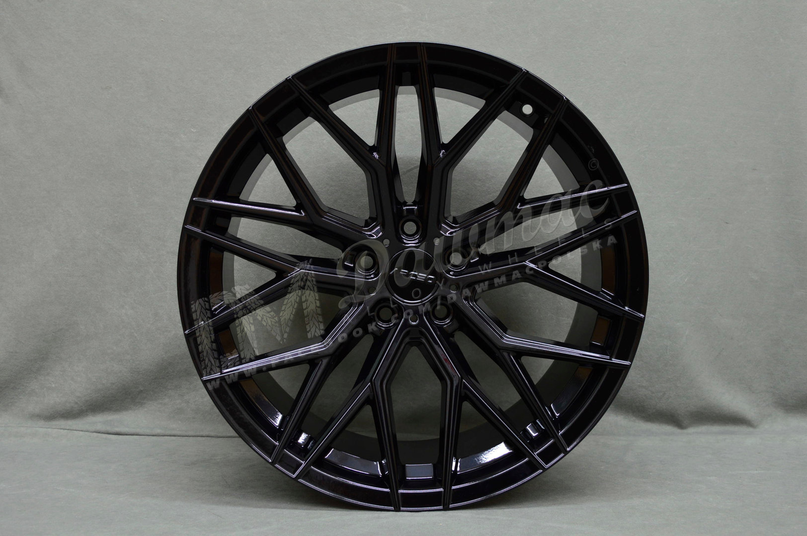 Arceo Valencia 19" 9,5J ET37 5x108 Gloss Black - obrazek 2