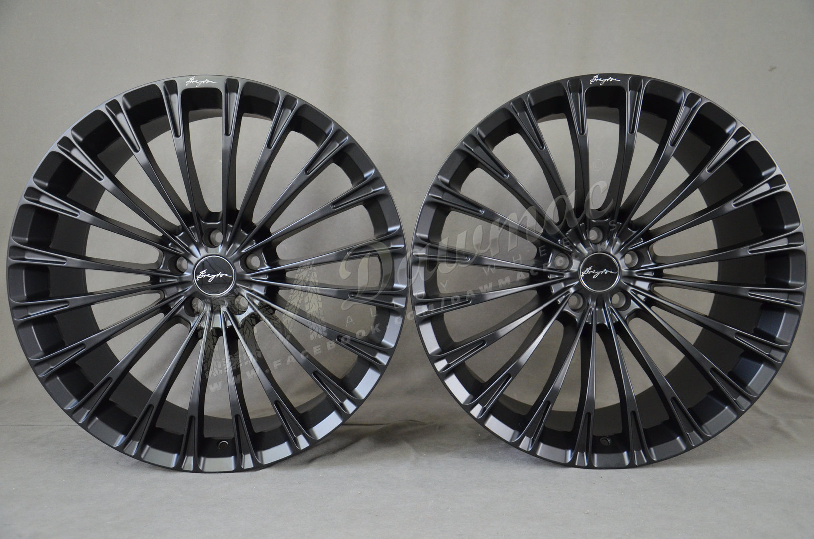 Breyton Race LS 3 22" 11,5J ET43 5x112 Matt Black - obrazek 2