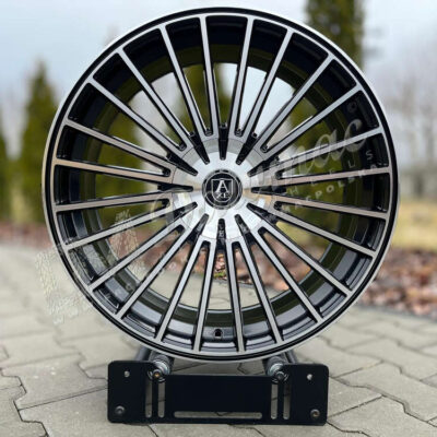 AXE EX50 22" 10J ET30 5x108-5x130 Gloss Black Polished