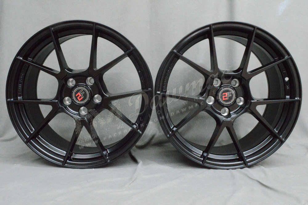 2Forge ZF6 19" 8,5J ET15-ET45 + 9,5J ET15-ET45 5x100-5x130 Matt Black