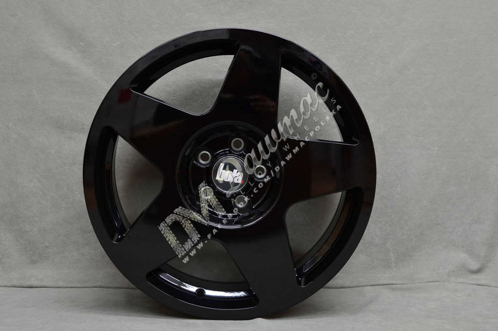 BOLA B10 17" 7,5J ET40-45 5x98-5x120 Gloss Black