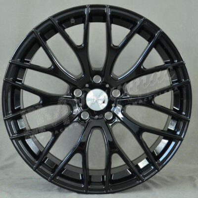 1AV ZX2 19" 8,5J ET45 + 9,5J ET40 5x108-5x120 Gloss Black
