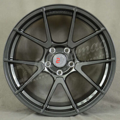 2Forge ZF6 19" 11J ET15-ET45 5x100-5x130 Gloss Gunmetal