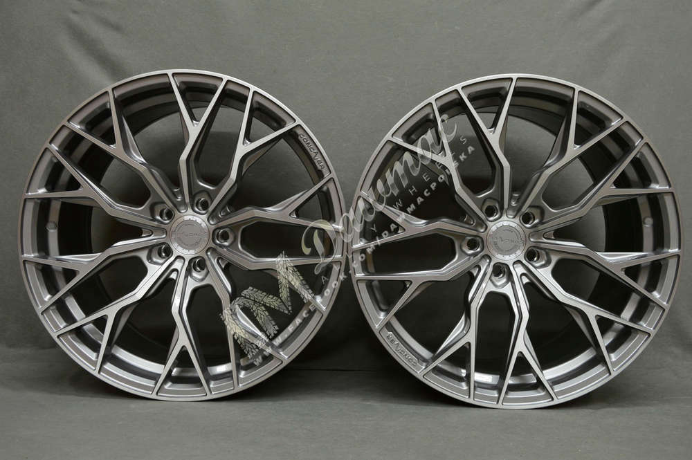 Concaver CVR1 21" 9J ET10-52 + 10,5J ET10-ET46 BLANK Brushed Titanium