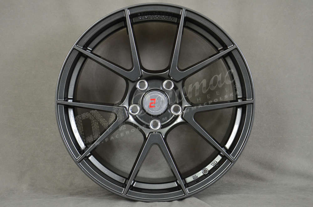 2Forge ZF6 19" 8,5J ET15-ET45 5x100-5x130 Gloss Gunmetal