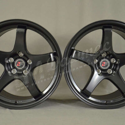 2Forge ZF7 18" 8J ET0-ET20 + 9J ET12-ET33 5x100-5x130 Matt Black