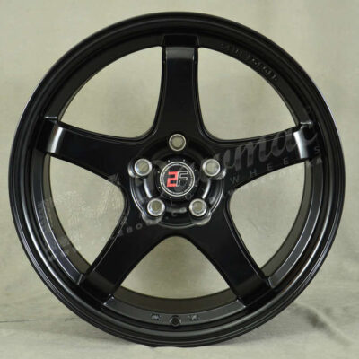 2Forge ZF7 18" 8J ET0-ET20 5x100-5x130 Matt Black
