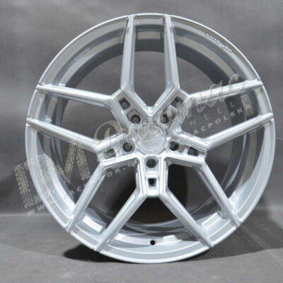 Concaver CVR5 20" 9J ET20-ET51 BLANK Gloss Silver