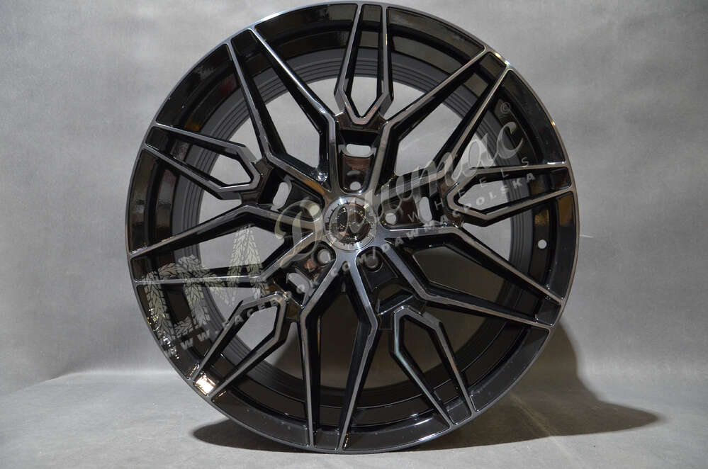 Concaver CVR6 20" 9J ET20-ET35 BLANK Double Tinted Black