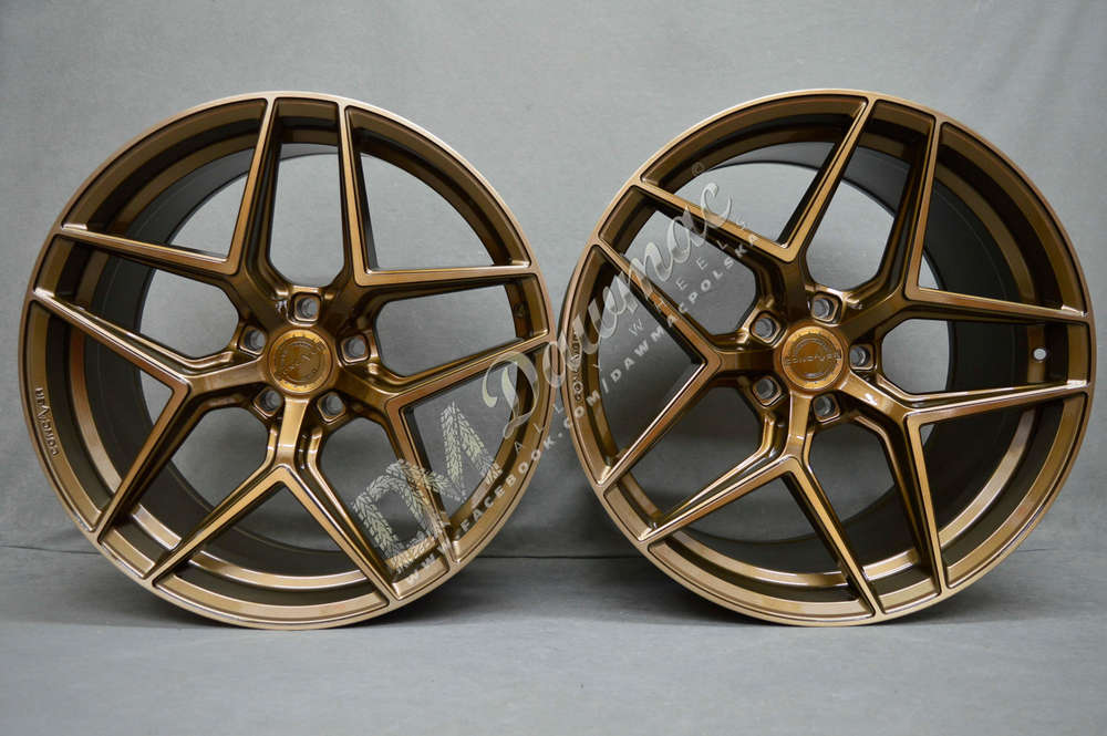 Concaver CVR2 21" 11J ET11-ET55 BLANK Brushed Bronze