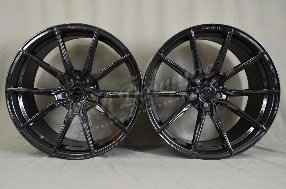 Concaver CVR4 19" 10J ET20-ET51 BLANK Platinum Black