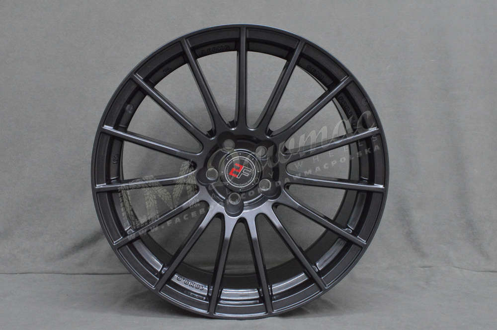 2Forge ZF1 17" 7,5J ET10-ET51 4x98-5x120 Gloss Gunmetal
