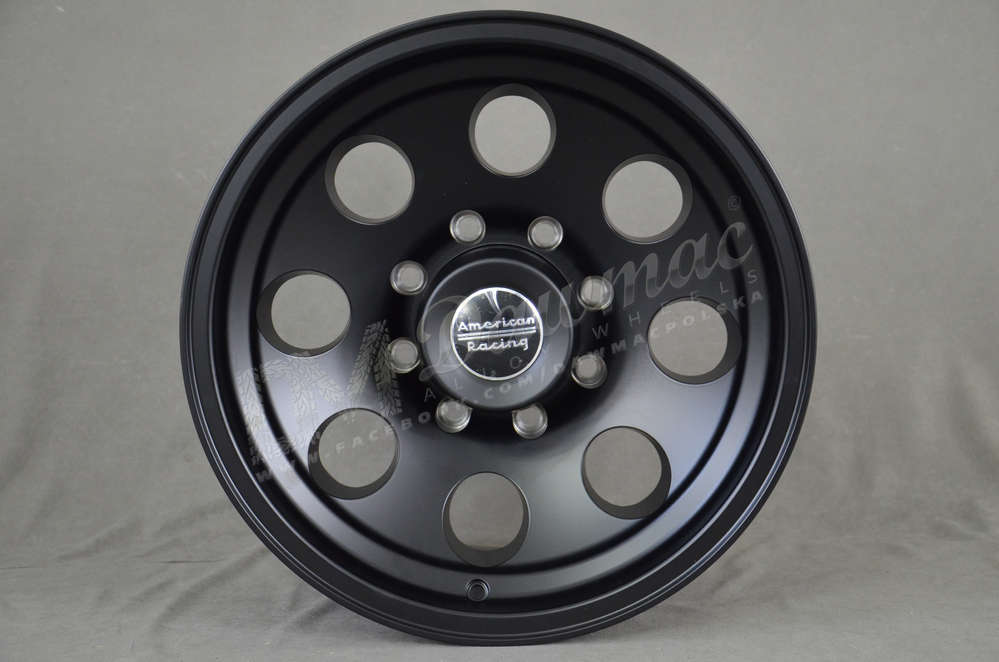 American Racing Baja 15" 10J ET-43 5x139,7 Satin Black
