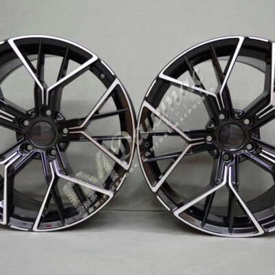 Arceo DY71 19" 8,5J ET33 + 9,5J ET37 5x112 Black Diamond