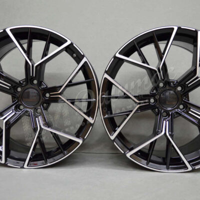 Arceo DY71 19" 8,5J ET33 + 9,5J ET37 5x120 Black Diamond