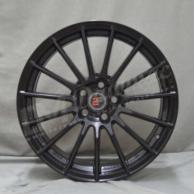 2Forge ZF1 18" 8J ET15-ET42 + 12J ET30-ET55 5x98-5x130 Matt Black