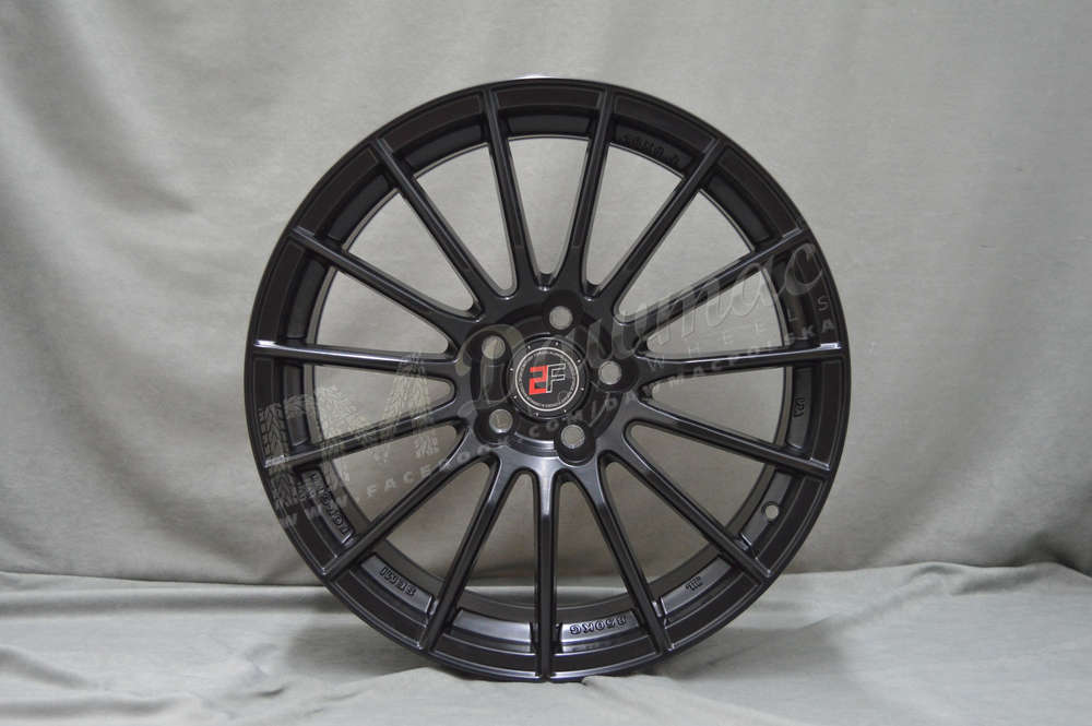 2Forge ZF1 18" 9J ET0-ET38 5x98-5x130 Matt Black