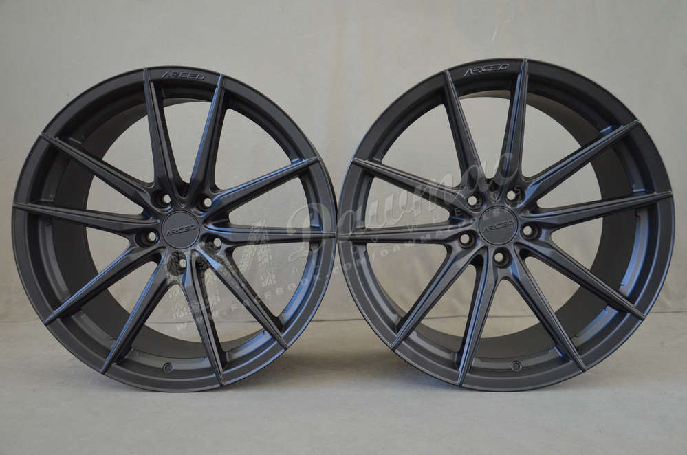 Arceo Monaco 18" 8J ET33 + 9J ET40 5x114,3 Matt Black