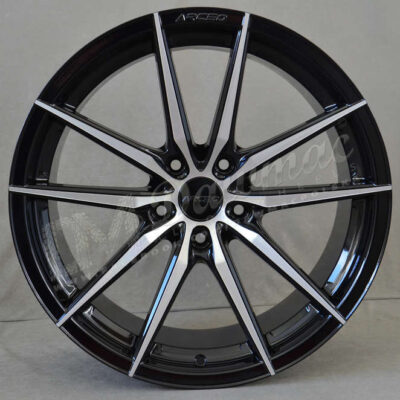 Arceo Monaco 18" 8J ET33 5x108 Black Diamond