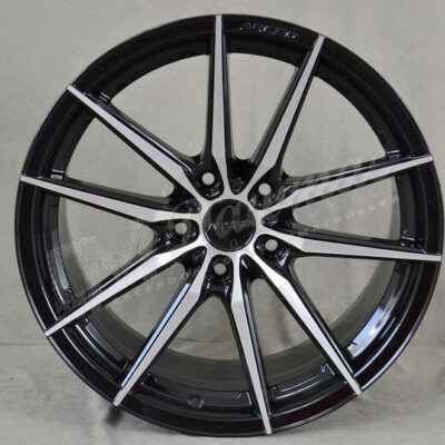 Arceo Monaco 18" 9J ET40 5x120 Black Diamond