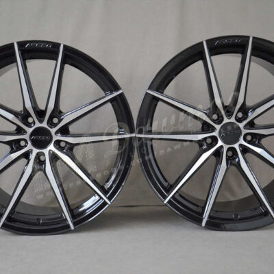 Arceo Monaco 19" 8,5J ET30 + 9,5J ET37 5x120 Black Diamond