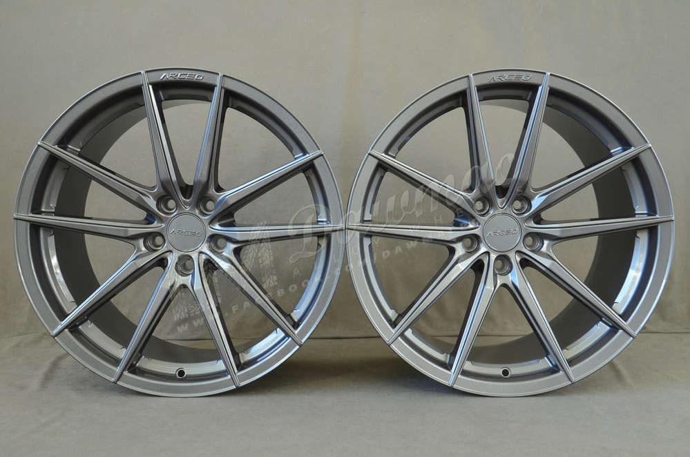 Arceo Monaco 19" 8,5J ET33 + 9,5J ET40 5x112 Glossy Titan