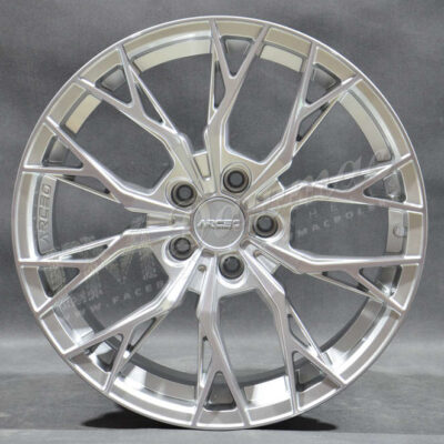 Arceo Roma 18" 8J ET45 5x112 Silver Diamond