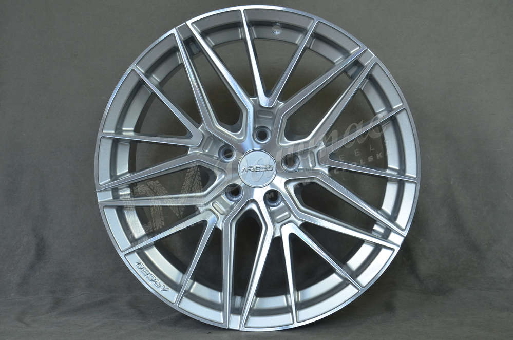 Arceo Sevilla 19" 8,5J ET35 + 9,5J ET40 5x114,3 Silver Diamond