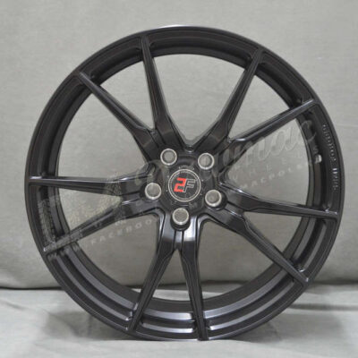 2Forge ZF2 20" 9J ET15-ET60 + 10J ET15-ET51 5x100-5x130 Matt Black