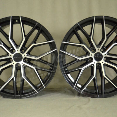 Arceo Valencia 20" 9J ET35 + 10J ET40 5x112 Black Diamond