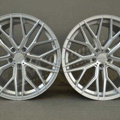 Arceo Valencia 20" 9J ET35 + 10J ET40 5x112 Silver Diamond