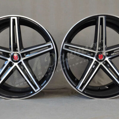 Axe EX14 18" 8J ET33 + 9J ET35 5x100 Black Polished