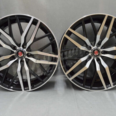 Axe EX30T 19" 8J ET45 6x120 Black &amp; Polished