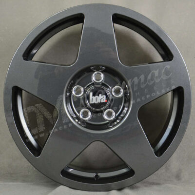 BOLA B10 18" 8J ET30-45 5x98-5x120 Gloss Gunmetal