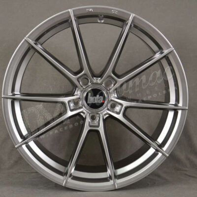 BOLA B19 18" 8J ET42-ET45 5x98-5x120 Hyper Black